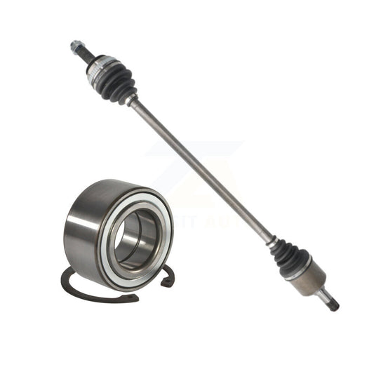 CV Axle Drive Shaft Assembly And Bearing Front Left Kit For Honda Civic Acura EL