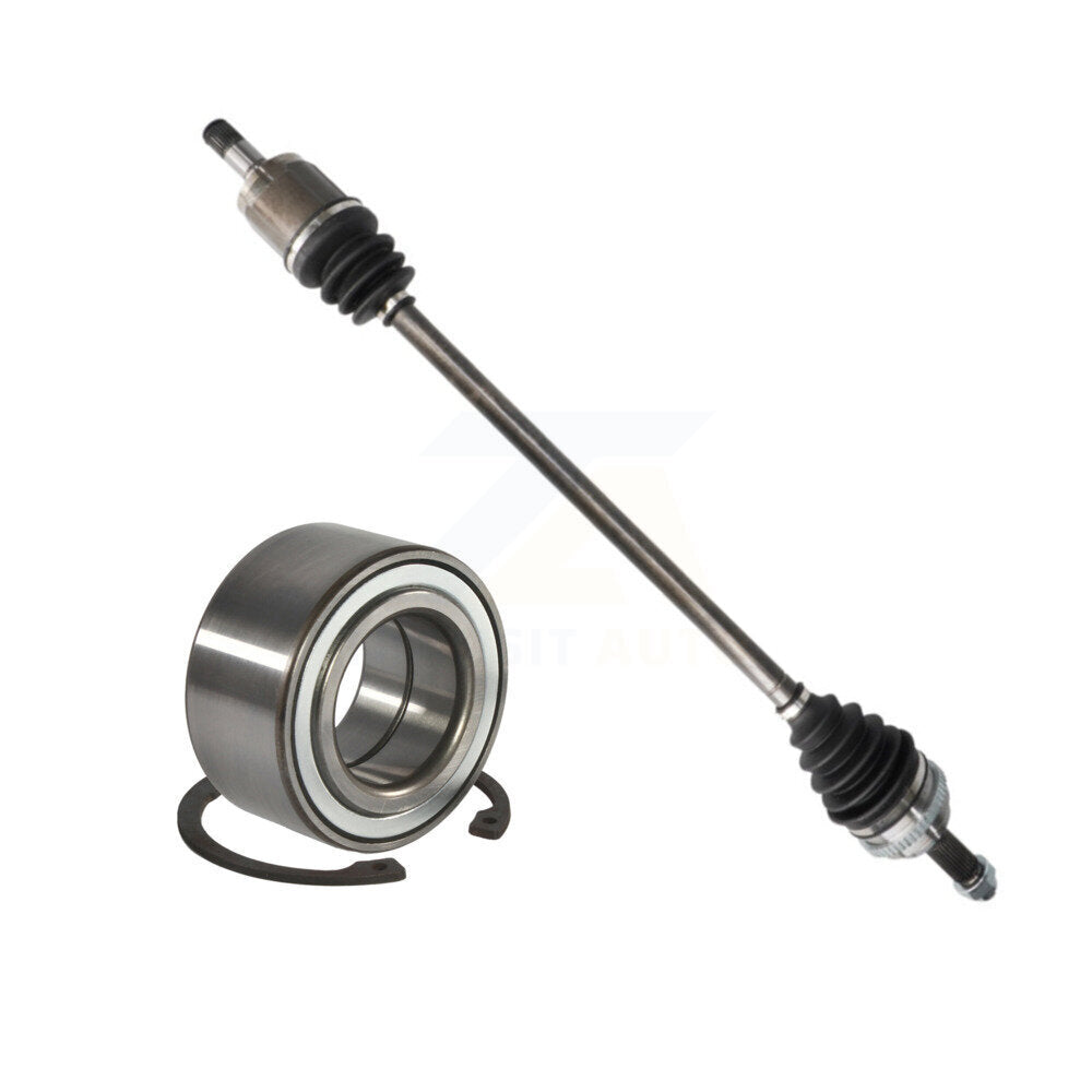 CV Axle Drive Shaft Assembly And Bearing Front Left Kit For Honda Civic Acura EL