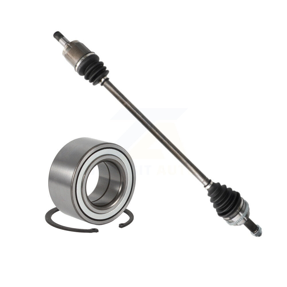 CV Axle Bearing Front Left Kit For Honda Civic Si with 1.7L Manual transmission