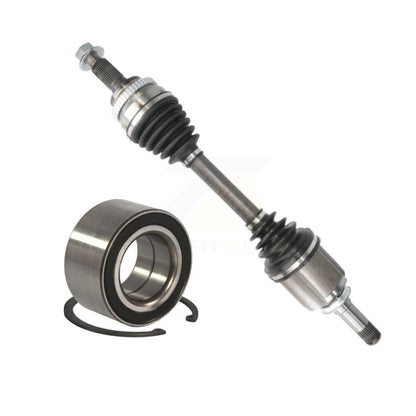 CV Axle Drive Shaft And Wheel Bearing Front Left Kit For Ford Edge Lincoln MKX