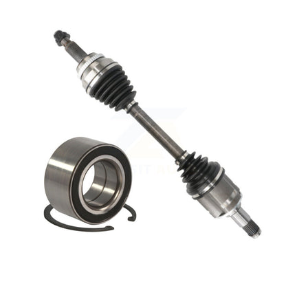 CV Axle And Bearing Front Left Kit For Toyota Camry Lexus RX350 RX330 Highlander