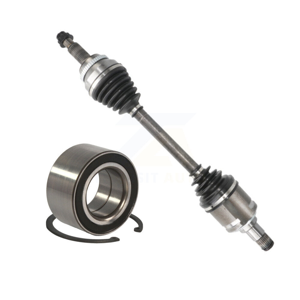 CV Axle Drive Shaft Assembly And Wheel Bearing Front Left Kit For Toyota Venza