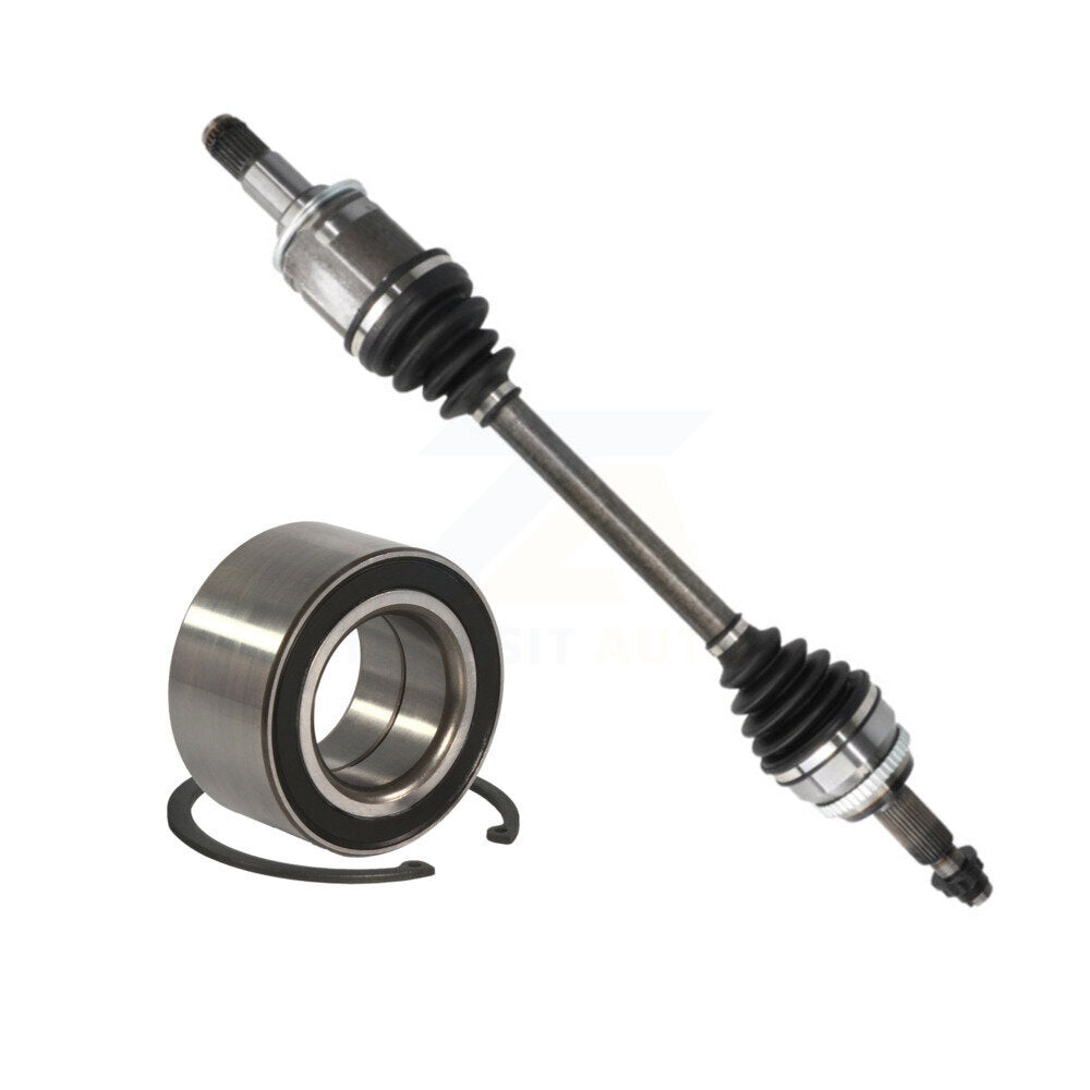 CV Axle Drive Shaft And Bearing Front Left Kit For 2004-2010 Toyota Sienna FWD