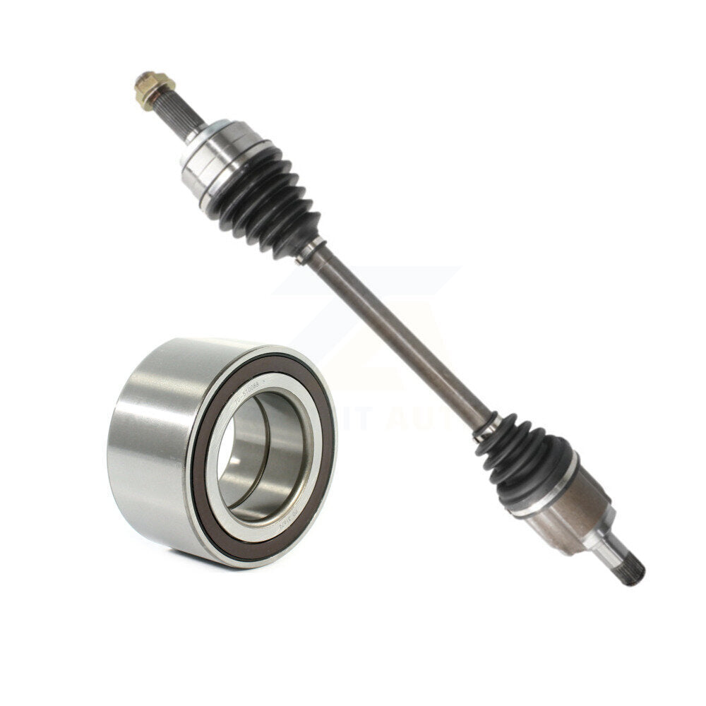 CV Axle Drive Shaft And Bearing Front Left Kit For 2006-2014 Honda Ridgeline