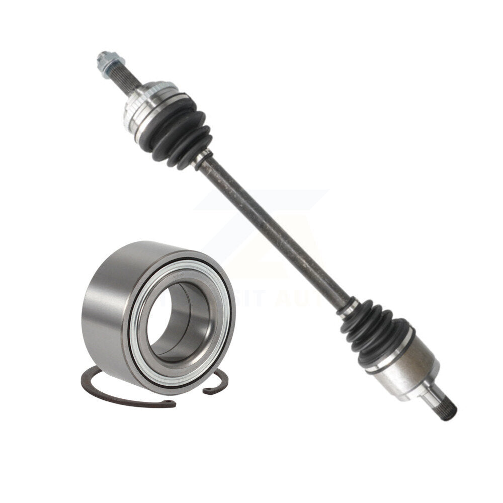 CV Axle Drive Shaft And Bearing Front Left Kit For 1999-2004 Honda Odyssey FWD