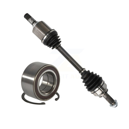 CV Axle Drive Shaft Assembly And Bearing Front Left Kit For Mazda 3 5 Sport