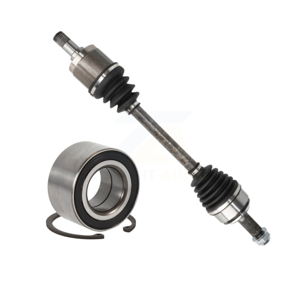 CV Axle Drive And Bearing Front Left Kit For Honda Civic Accord Acura CSX ILX