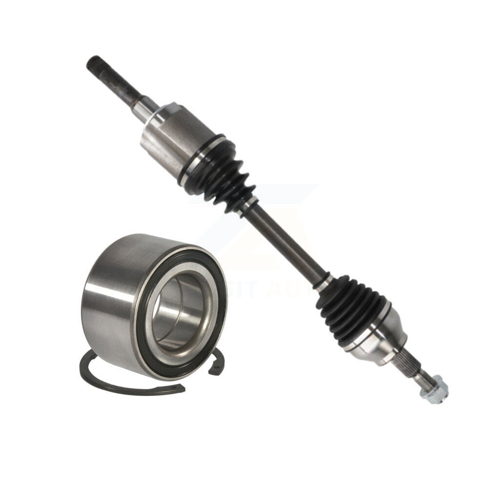 CV Axle Drive Shaft Complete Assembly And Bearing Front Left Kit For Ford Escape