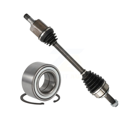 CV Axle Drive Shaft Complete Assembly And Bearing Front Left Kit For Honda CR-V