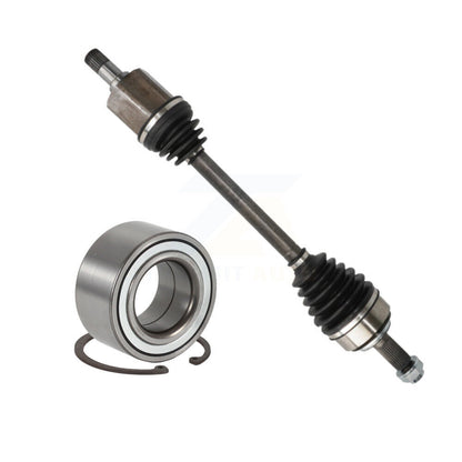 CV Axle Drive Shaft Complete Assembly And Bearing Front Left Kit For Honda CR-V