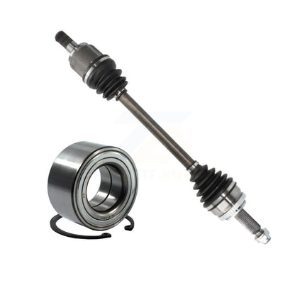 CV Axle Drive Shaft Assembly And Bearing Front Left Kit For Hyundai Elantra GT