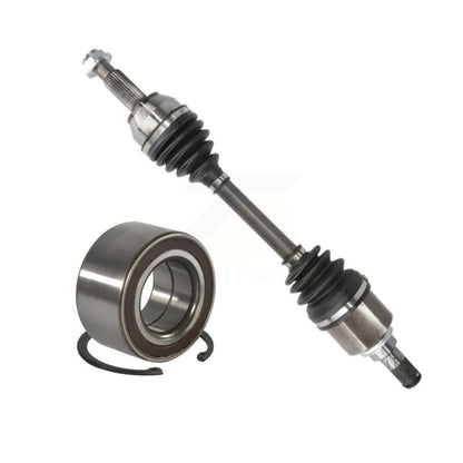 CV Axle And Bearing Front Left Kit For 2011-2017 Ford Fiesta Naturally Aspirated