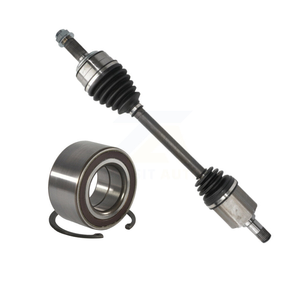 CV Axle Drive Shaft Assembly And Bearing Front Left Kit For 2007-2014 Honda CR-V