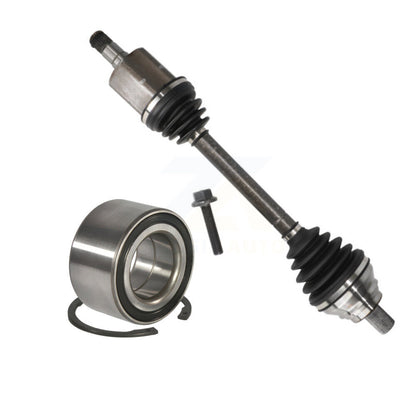 CV Axle Drive Shaft And Bearing Front Left Kit For Volkswagen Jetta Audi TT