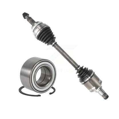 CV Axle Drive Shaft And Bearing Front Left Kit For Toyota Highlander Lexus RX350