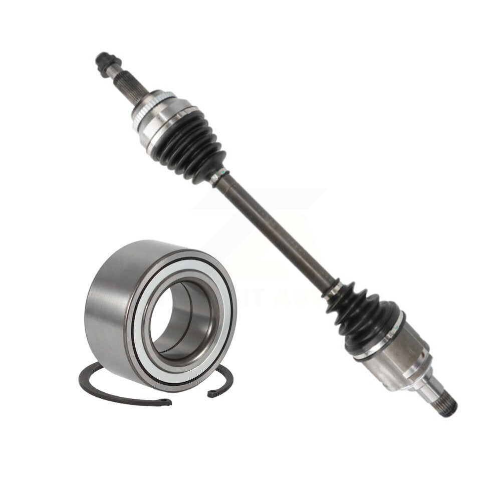 CV Axle Drive Shaft Assembly And Wheel Bearing Front Left Kit For Toyota Sienna