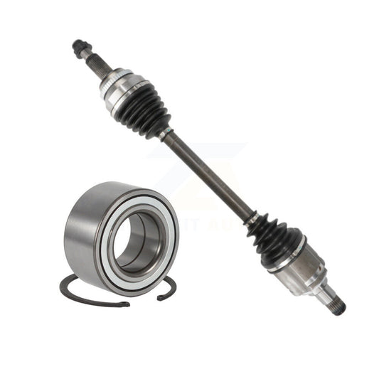 CV Axle Drive Shaft Assembly And Wheel Bearing Front Left Kit For Toyota Sienna