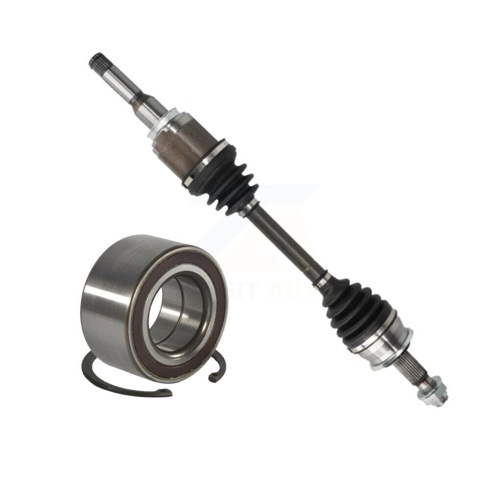CV Axle Drive Shaft Assembly And Bearing Front Left Kit For Chevrolet Sonic