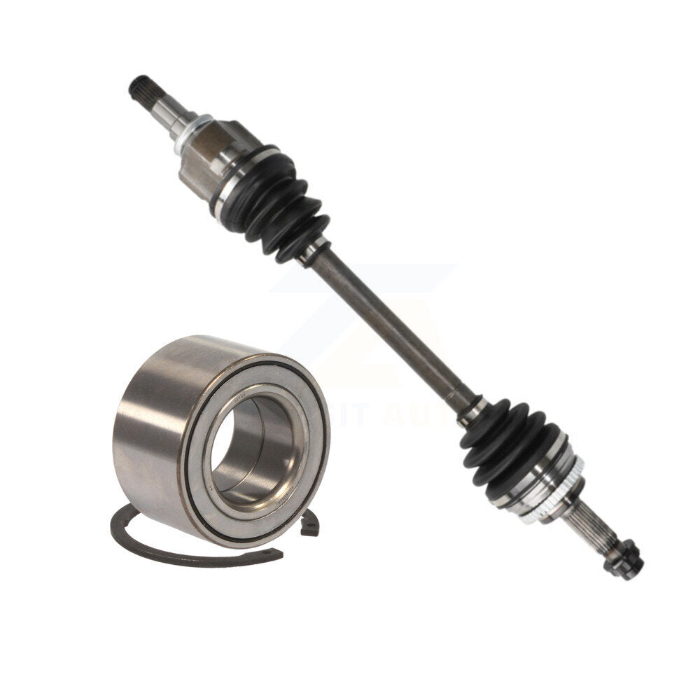 CV Axle Drive Shaft And Wheel Bearing Front Left Kit For Toyota Echo Scion xB xA