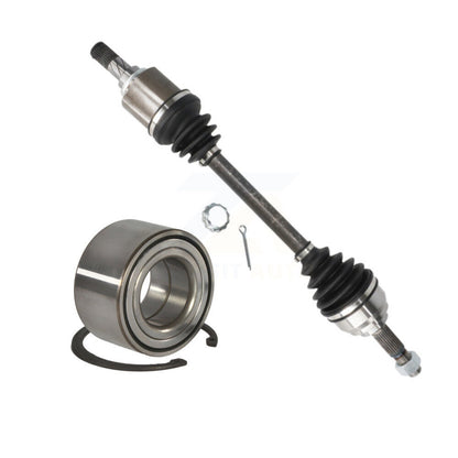 CV Axle Drive Shaft And Wheel Bearing Front Left Kit For Nissan Micra Versa Note