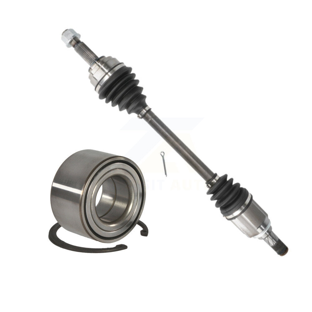CV Axle Bearing Front Left Kit For Nissan Versa 1.6L with Automatic transmission