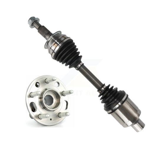 CV Axle Shaft And Hub Bearing Front Right Kit For Chevrolet Equinox GMC Terrain