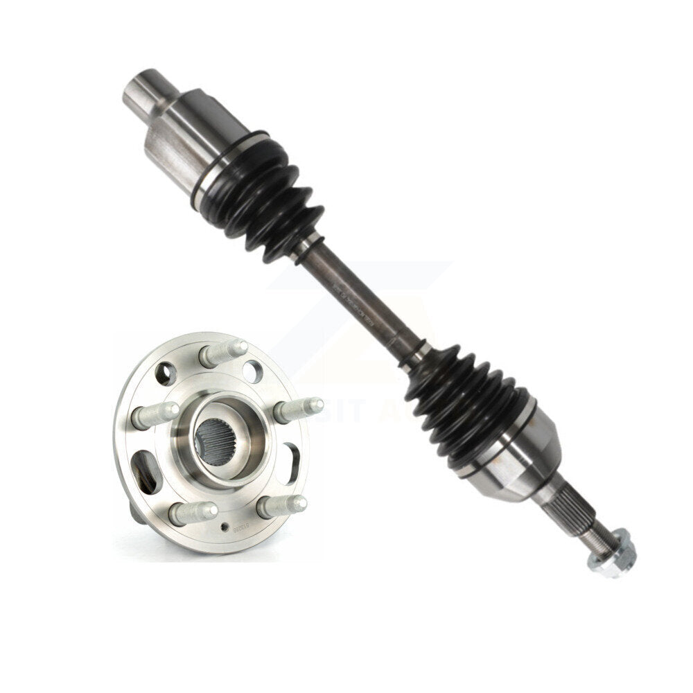 CV Axle Shaft And Hub Bearing Front Right Kit For Chevrolet Equinox GMC Terrain