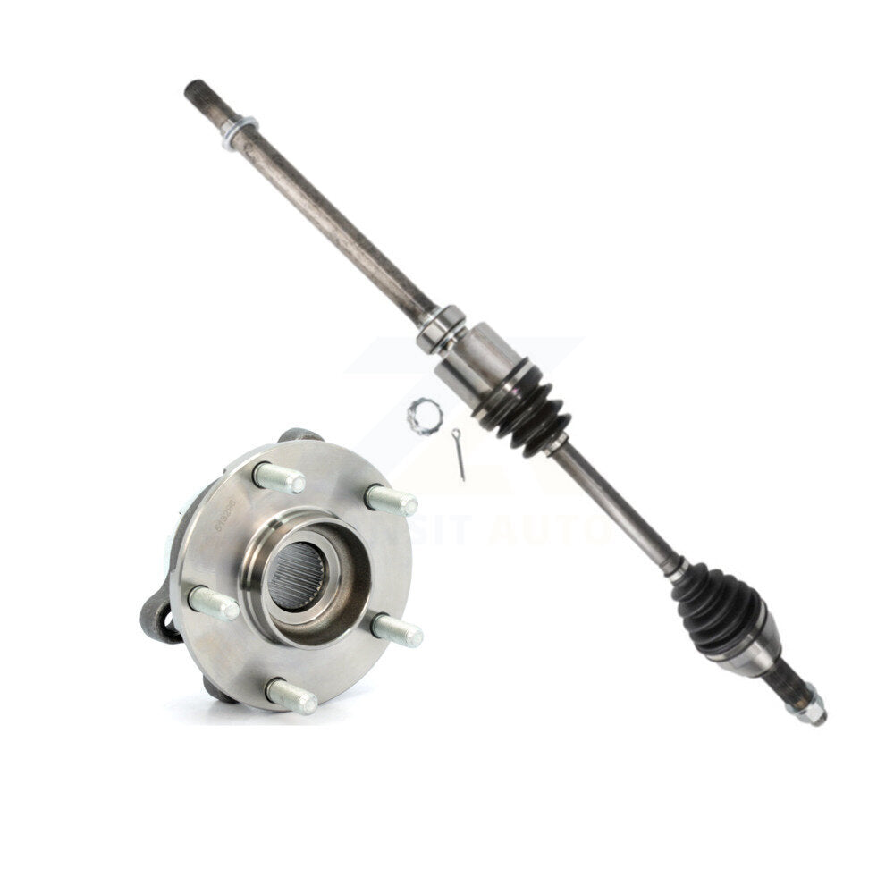 CV Axle Drive Shaft And Hub Bearing Assembly Front Right Kit For Nissan Altima