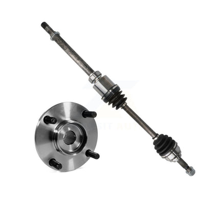 CV Axle Drive Shaft And Wheel Hub Bearing Front Right Kit For Nissan Versa Cube