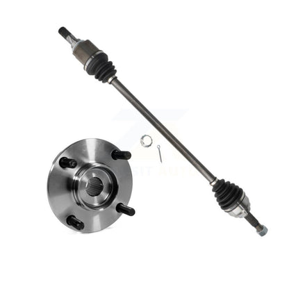 CV Axle Drive Shaft And Hub Bearing Assembly Front Right Kit For Nissan Versa