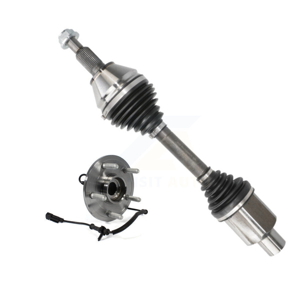 CV Axle Drive Shaft And Hub Bearing Front Right Kit For 2012-2018 Ram 1500 4WD