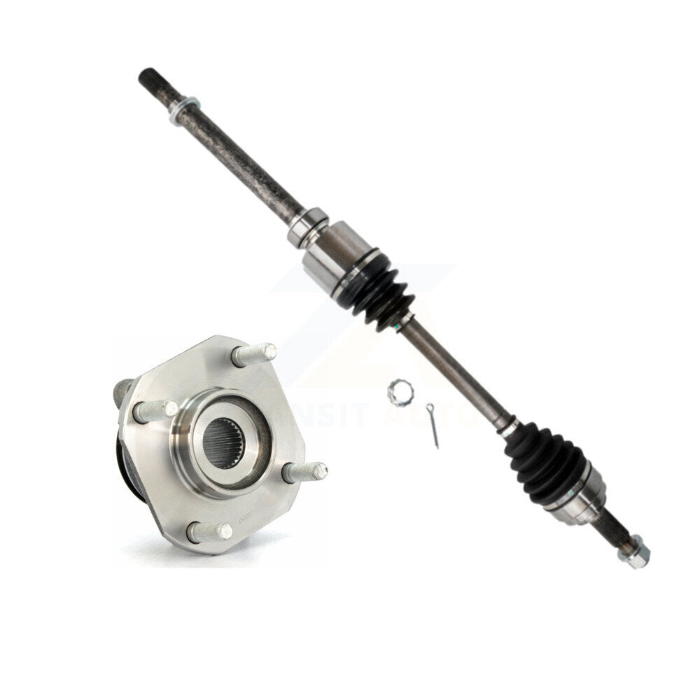 CV Axle Drive Shaft And Hub Bearing Assembly Front Right Kit For Nissan Sentra