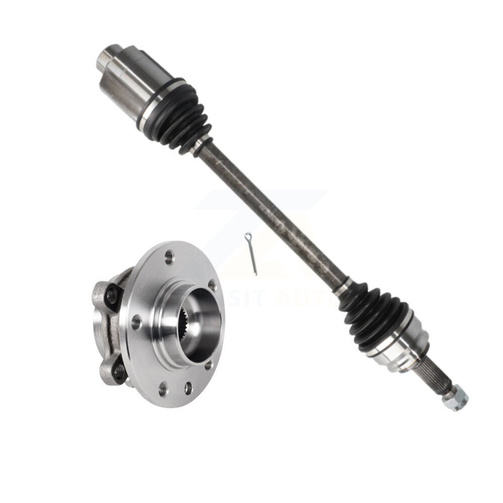 CV Axle Drive Shaft And Hub Bearing Assembly Front Right Kit For Jeep Compass