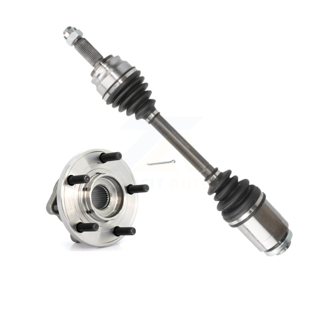 CV Axle Drive Shaft And Hub Bearing Assembly Front Right Kit For Dodge Caliber