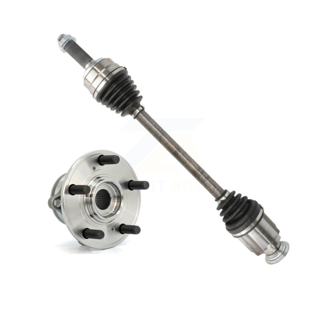 CV Axle Drive Shaft And Hub Bearing Front Right Kit For Acura MDX Honda Pilot