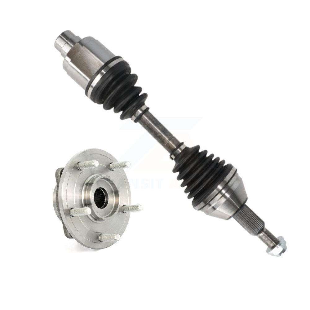 CV Axle Drive Shaft And Hub Bearing Assembly Front Right Kit For Dodge Journey