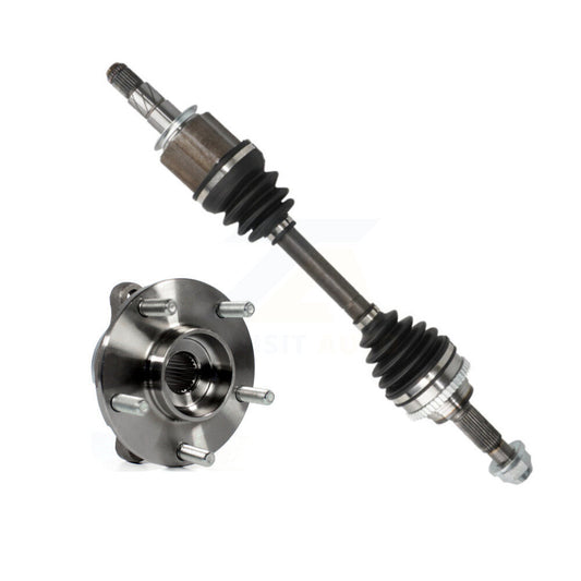 CV Axle Drive Shaft And Hub Bearing Front Right Kit For INFINITI G37 G35 G25