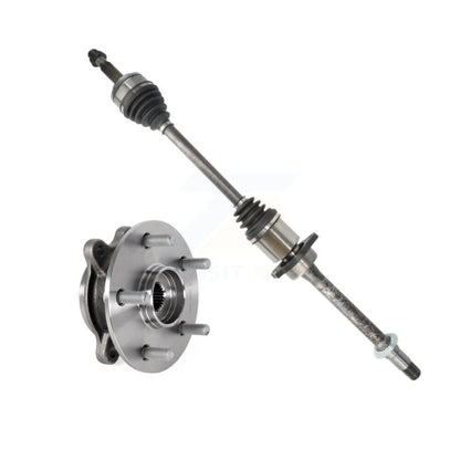 CV Axle Drive Shaft And Hub Bearing Assembly Front Right Kit For Toyota Camry