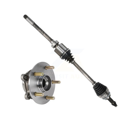 CV Axle Drive Shaft And Wheel Hub Bearing Front Right Kit For Lexus RX350 RX350L