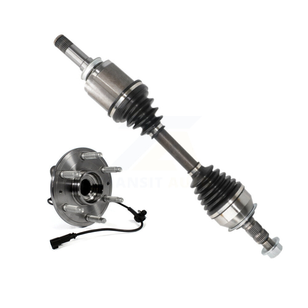 CV Axle Shaft & Bearing Front Right Kit For 13-15 Cadillac XTS With 6 Lug Wheels