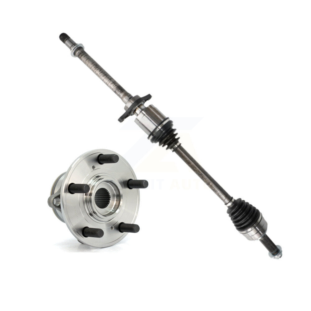 CV Axle Drive Shaft And Hub Bearing Assembly Front Right Kit For Honda Pilot