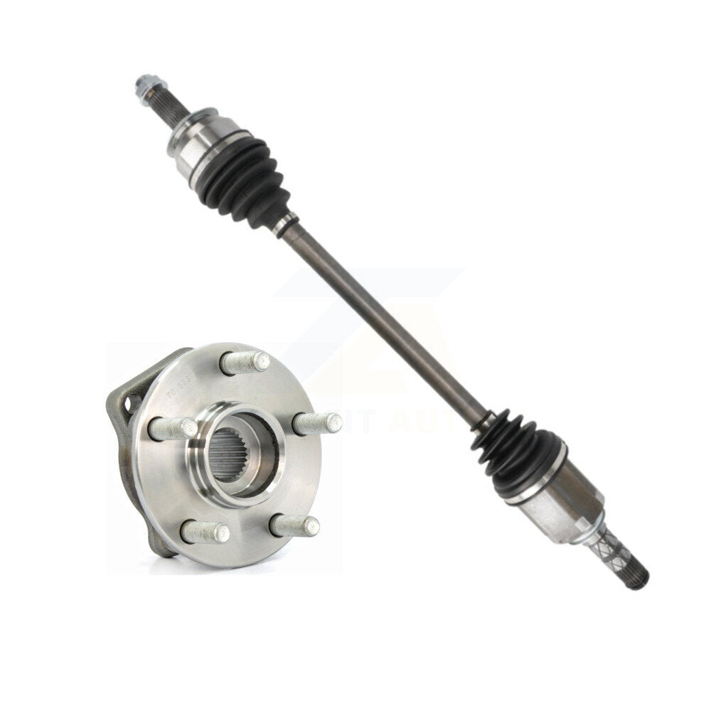 CV Axle Shaft And Hub Bearing Front Right Kit For Subaru Impreza Outback Legacy