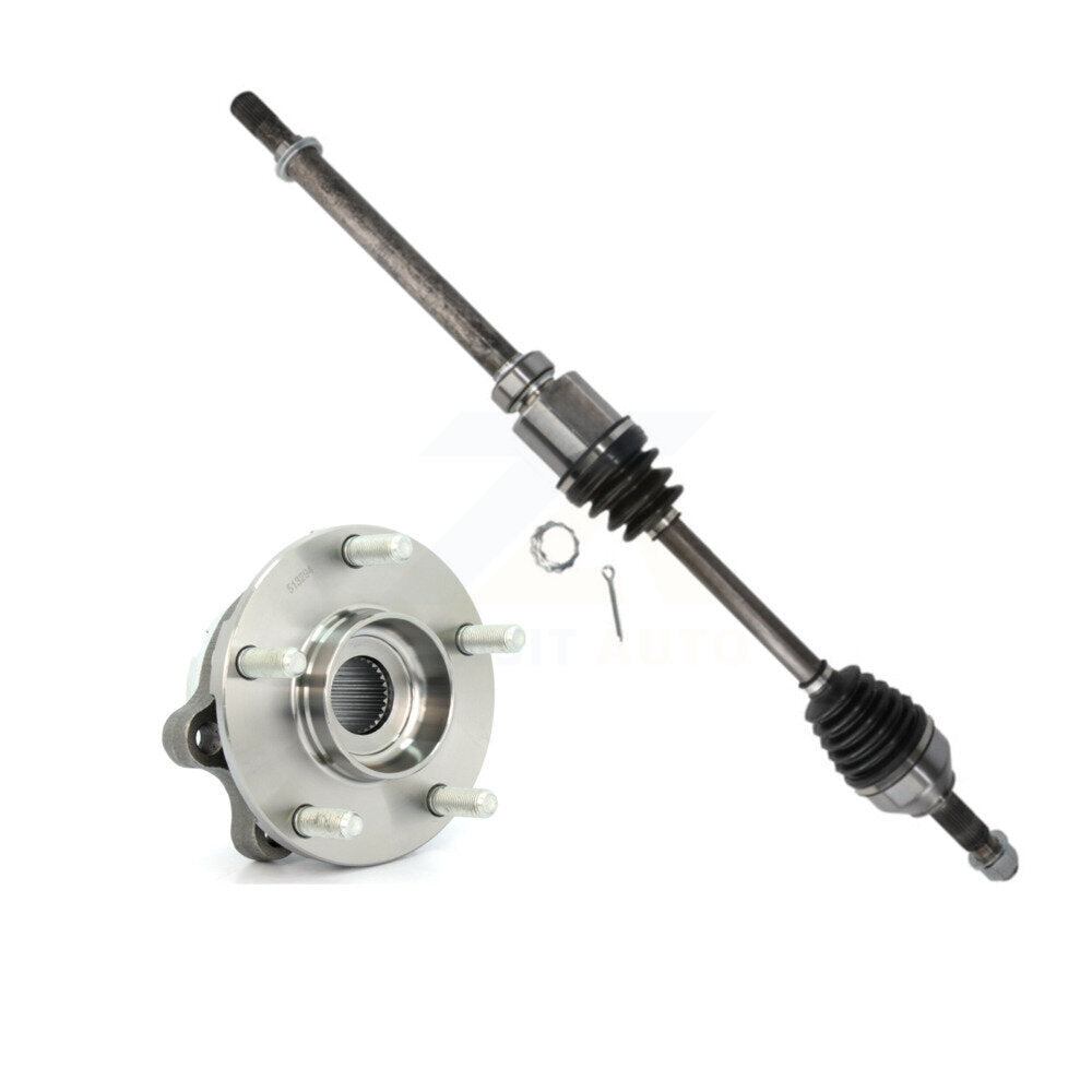 CV Axle Drive Shaft And Hub Bearing Assembly Front Right Kit For Nissan Altima