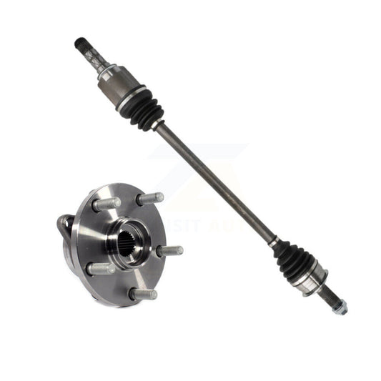 CV Axle Drive Shaft And Hub Bearing Front Right Kit For Subaru Outback Legacy