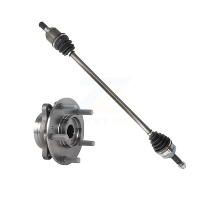 CV Axle Drive Shaft And Wheel Hub Bearing Front Right Kit For Hyundai Elantra GT