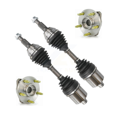 CV Axle Drive Shaft And Hub Bearing Front Kit For Chevrolet Malibu Pontiac G6