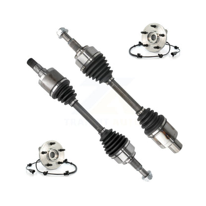 CV Axle Drive Shaft And Hub Bearing Front Kit For Jeep Grand Cherokee Commander