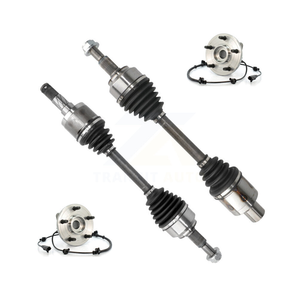 CV Axle Drive Shaft And Hub Bearing Front Kit For Jeep Grand Cherokee Commander