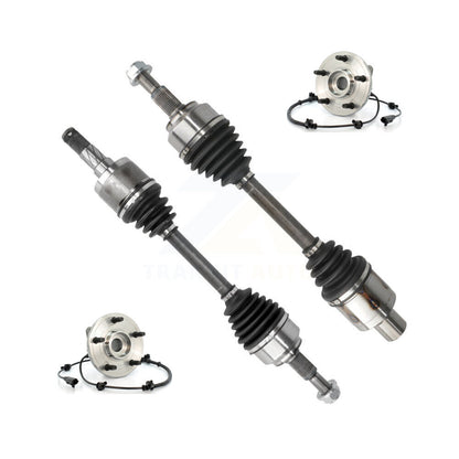 CV Axle Drive Shaft And Hub Bearing Front Kit For Jeep Grand Cherokee Commander