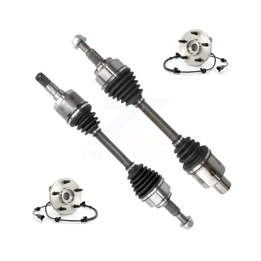 CV Axle Drive Shaft And Hub Bearing Front Kit For Jeep Grand Cherokee Commander